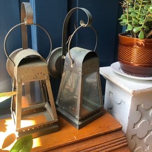 Antique Metal Lanterns
